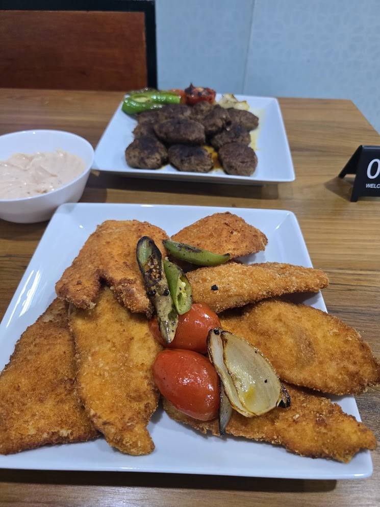A freshly prepared signature dish at Jerusalem Restaurant Patong